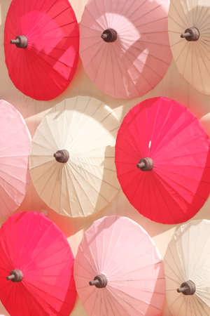 beauty of umbrellaの写真素材