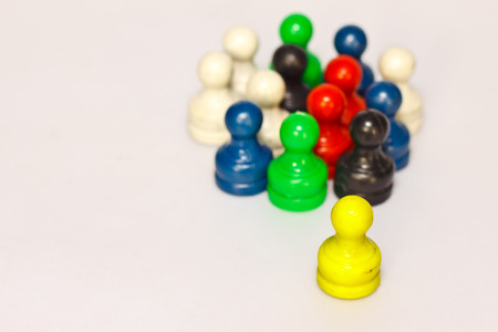chess on the paper