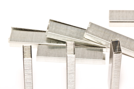 staples on the paper