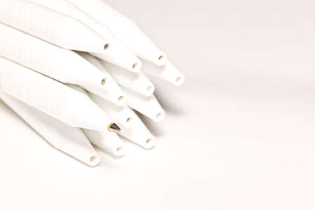 white pensの写真素材