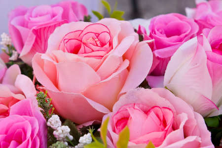 Artificial flowersの写真素材