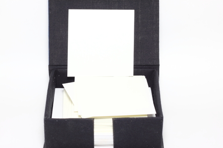 paper on white paper