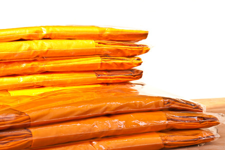 the yellow robeの写真素材