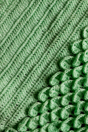 lovely knit work backgroundの写真素材