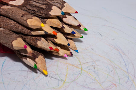 color pencilの写真素材