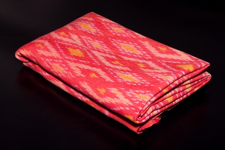 the local fabric in thailandの写真素材