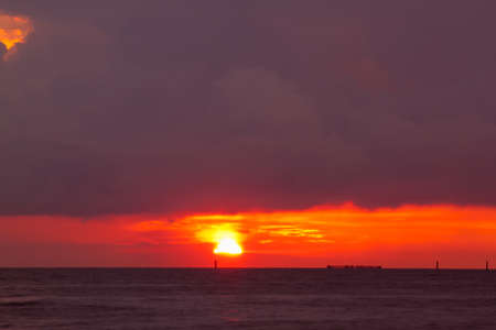 the beautiful skyの写真素材