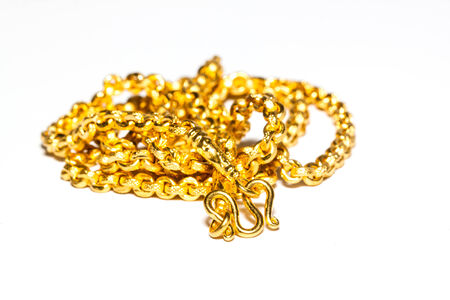 golden accessoryの写真素材