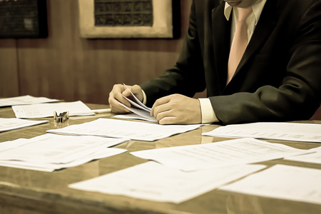 the business manの写真素材
