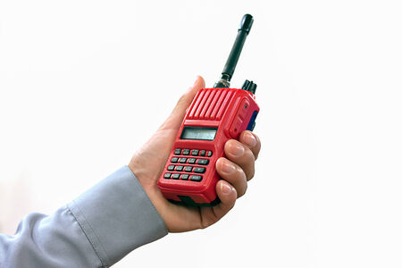 radio communicationの写真素材