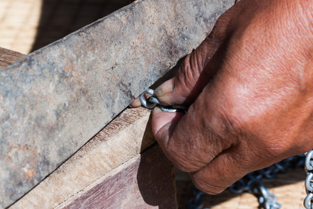 the chain of netの写真素材