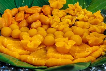 thai sweet candyの写真素材