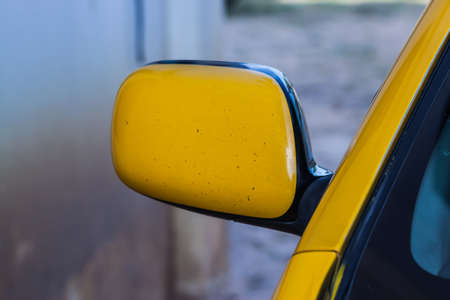 the mirror of carの写真素材