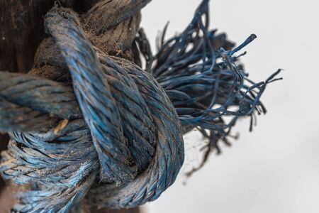 the old ropeの写真素材