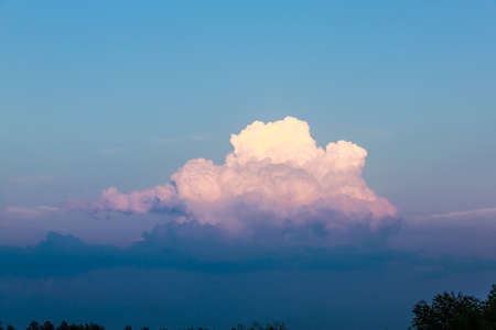 cloud on skyの写真素材