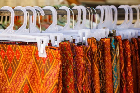 cloth in the shopの写真素材