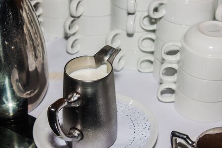 milk in jugの写真素材