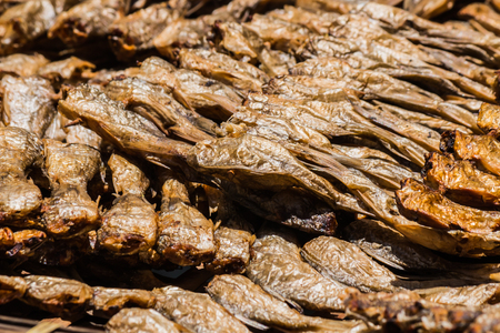 Dried Fishの写真素材