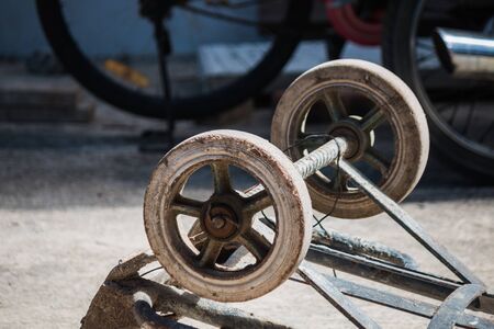 wheel of cart