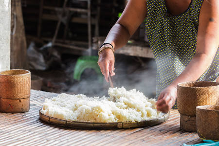 lifestyle of person in The North East of thailandの写真素材