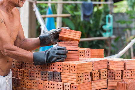 brick for constructionの写真素材