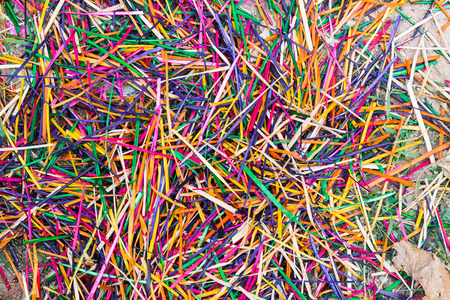 colorful garbage background