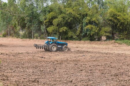 tractor for agricultureの写真素材