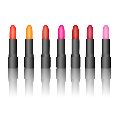 lipstick vector desigのイラスト素材
