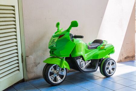 Motorcycle for childrenの写真素材