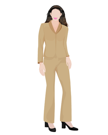 businesswoman vector designのイラスト素材