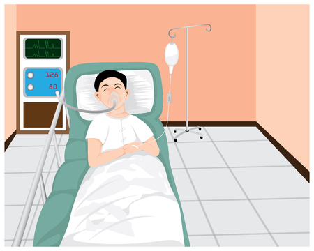 the fever child vector designのイラスト素材