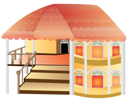 the luxury home vector designのイラスト素材