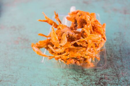 appetizer fried crab snack foodの写真素材
