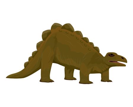 isolated dinosaur vector designのイラスト素材