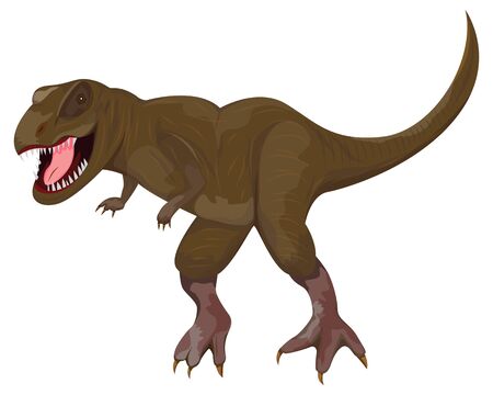 isolated dinosaur vector designのイラスト素材