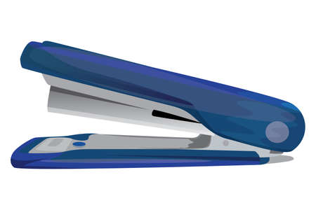 isolated staple on white background vector designのイラスト素材