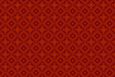 beautiful seamless fabric background vector designのイラスト素材