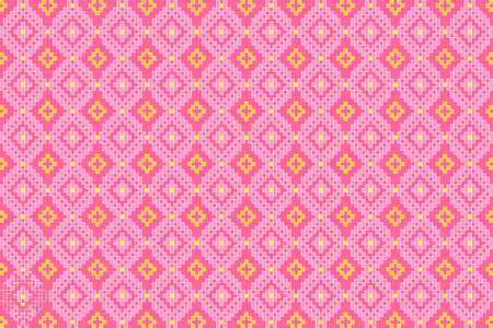 beautiful seamless fabric background vector designのイラスト素材
