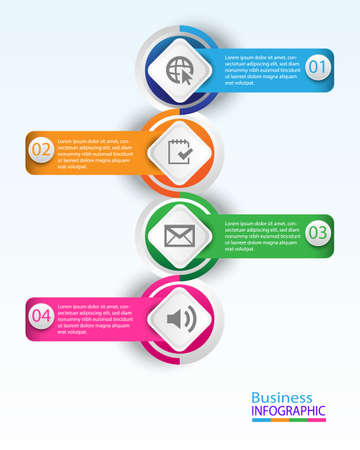 option infographic vector designの写真素材