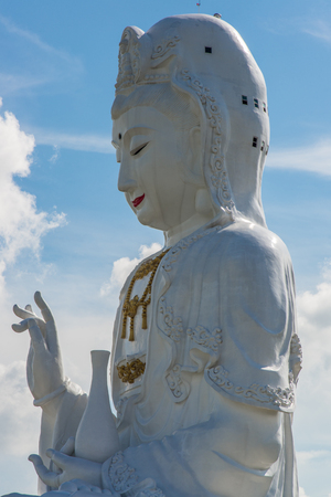 Big Guanyin at Huay Pla Kung temple, Chiang rai, Thailand.の写真素材
