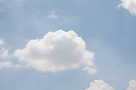 blue sky with cloud