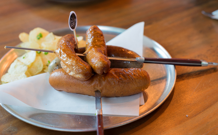 Pork Sausageの写真素材