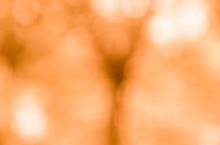 Abstract orange bokeh backgroundの写真素材