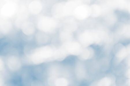 blue bokeh abstract light backgroundの写真素材