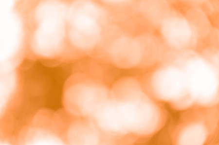 Abstract orange light bokehの写真素材