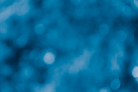 blue bokeh abstract light backgroundの写真素材