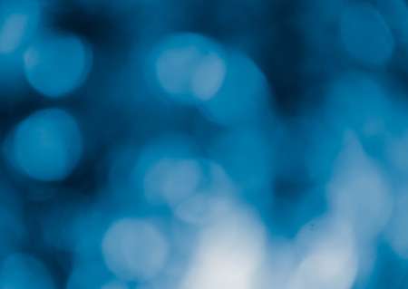 blue bokeh abstract light backgroundの写真素材