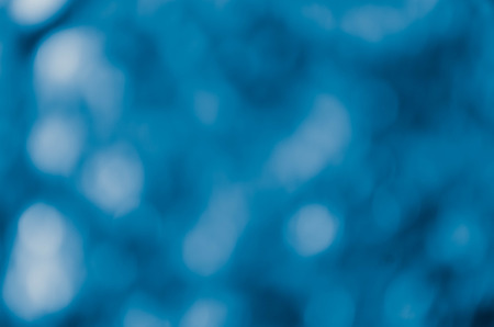 blue bokeh abstract light backgroundの写真素材