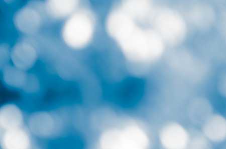 blue bokeh abstract light backgroundの写真素材