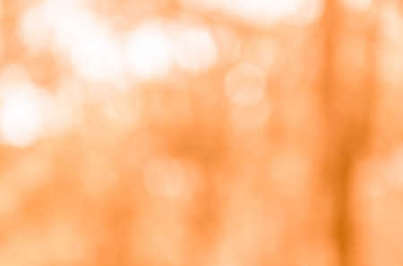 Orange bokeh abstract light backgroundの写真素材